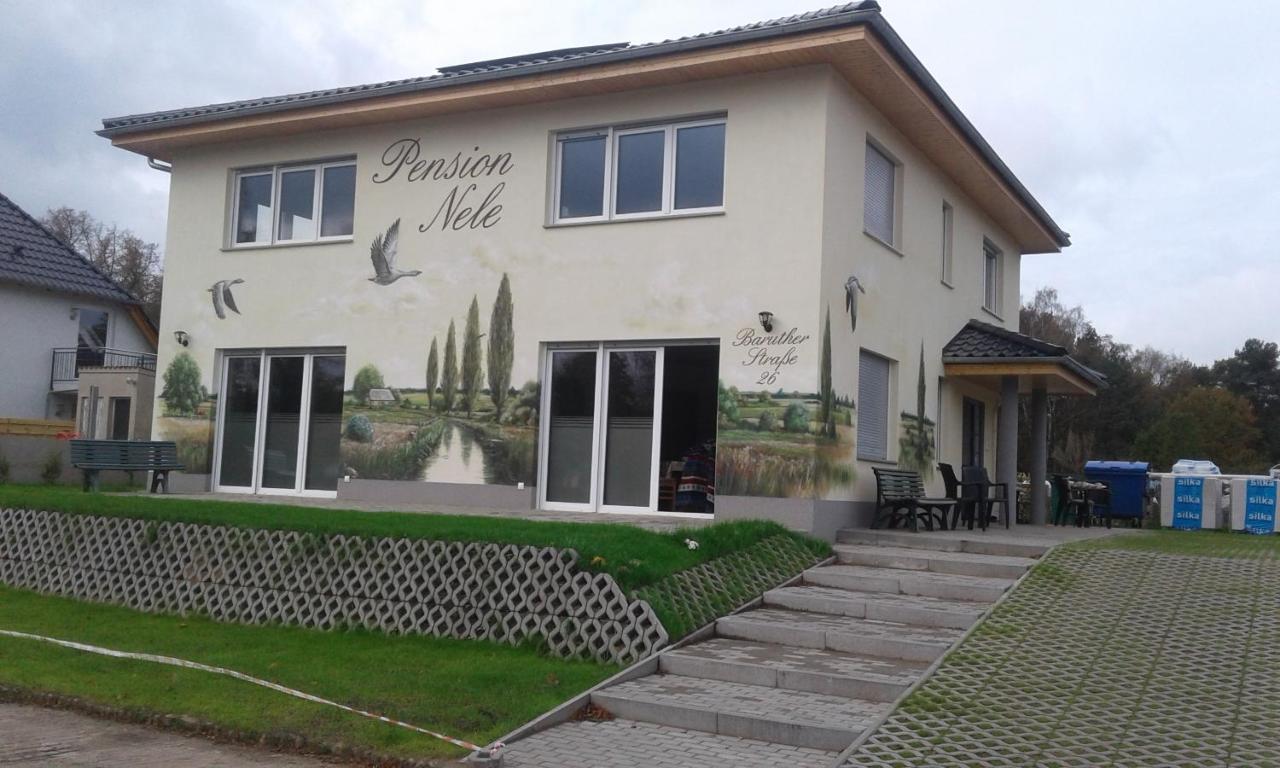 Pension Nele Fuer Monteure Nahe Berlin 米滕瓦尔德 外观 照片